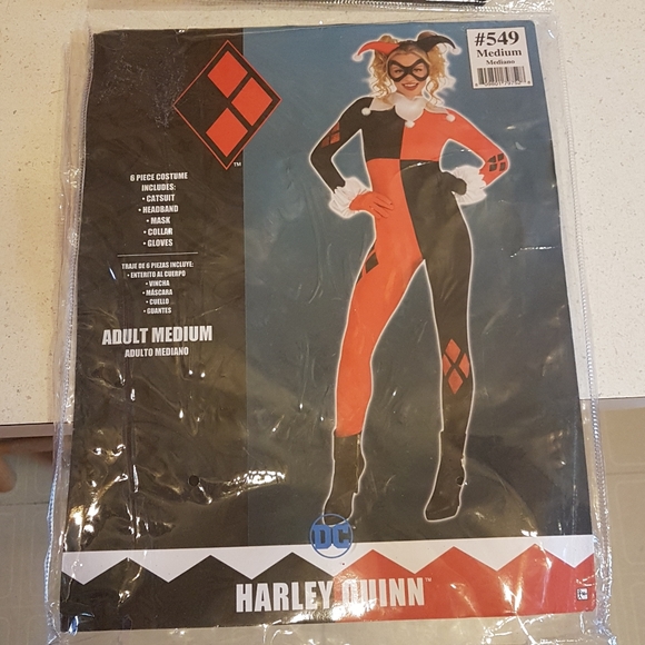 DC Pants - Adult Harley Quinn Halloween Costume